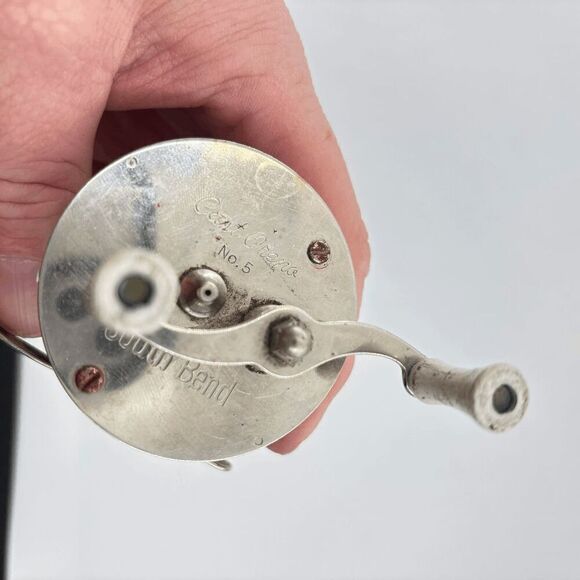 South Bend CAST-ORENO No. 5 Trolling Reel Vintage Fishing Reel - Picture 3 of 5